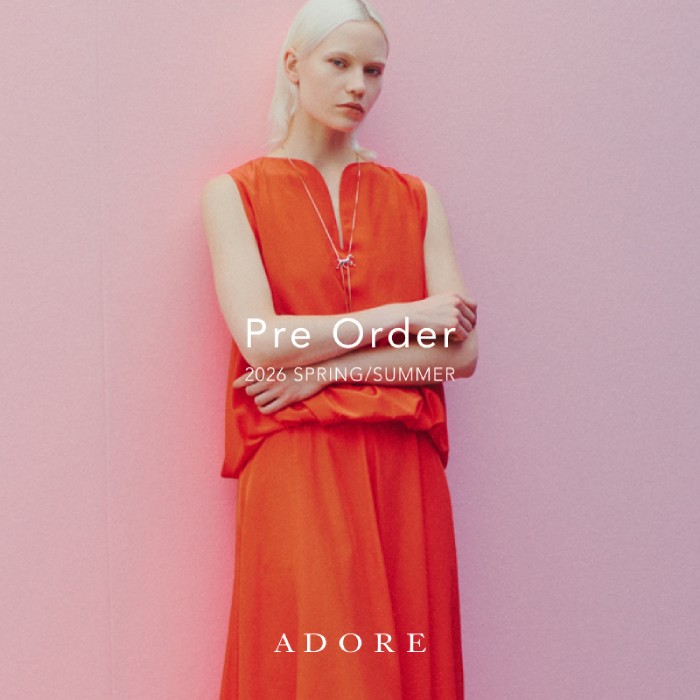 ◇バイカラーボンディングジャケット（ノーカラージャケット）｜ADORE