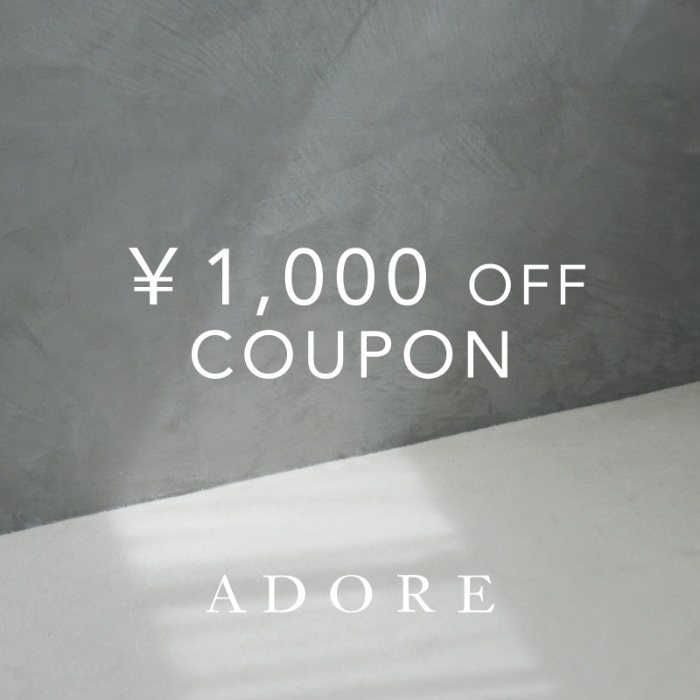 ADORE�i�A�h�[�A�j�̃V���b�v�j���[�X�u�y�{������z1,000�~�N�[�|�����{���v