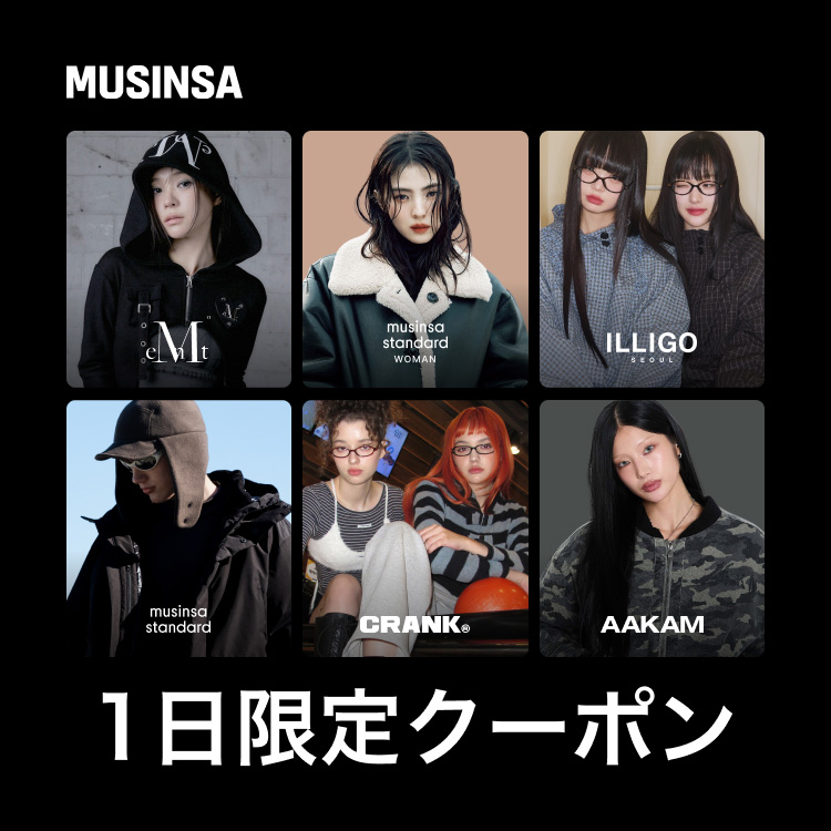 MUSINSA�i���V���T�j�̃V���b�v�j���[�X�u�y�Z�[��x�N�[�|���z�~�����������̃u�����h���_�u���ł��g�N�I�v