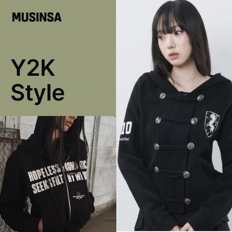 MUSINSA�i���V���T�j�̃V���b�v�j���[�X�uSNS�Ō������邠��Y2K�R�[�f�bLUVISTRUE & ROCKCAKE�v