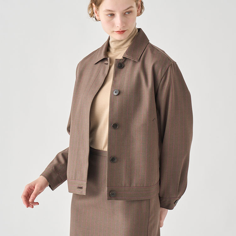 ウールダブルクロス バルマカーンコート （その他アウター）｜JOHN