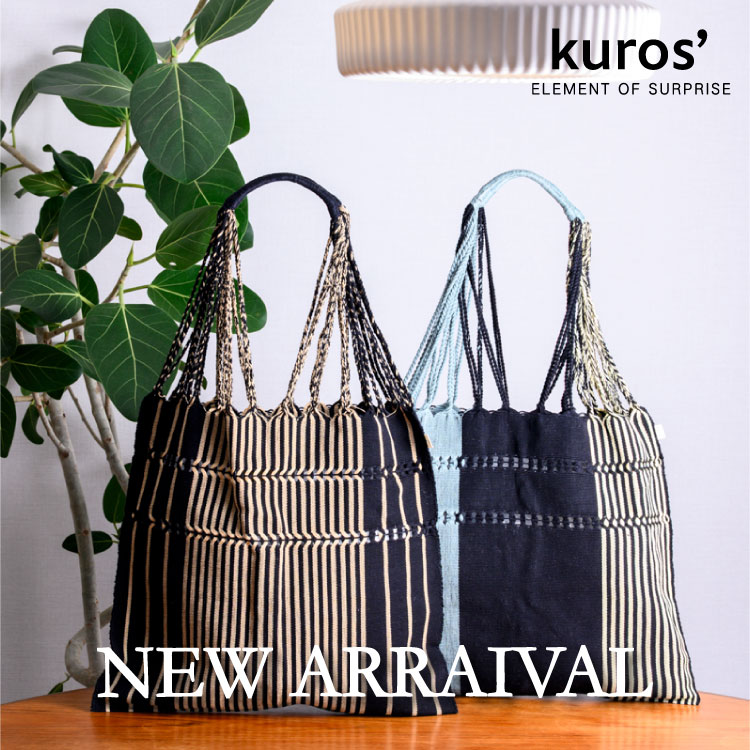 kuros'�i�N���X�j�̃V���b�v�j���[�X�u�yNEW ARRAIVAL�z�n�����b�N�o�b�O�v