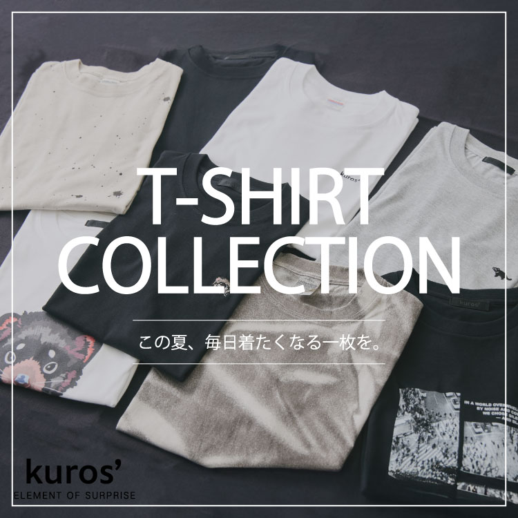 kuros'�i�N���X�j�̃V���b�v�j���[�X�u�y������������zSummer T-shirt Collection�v