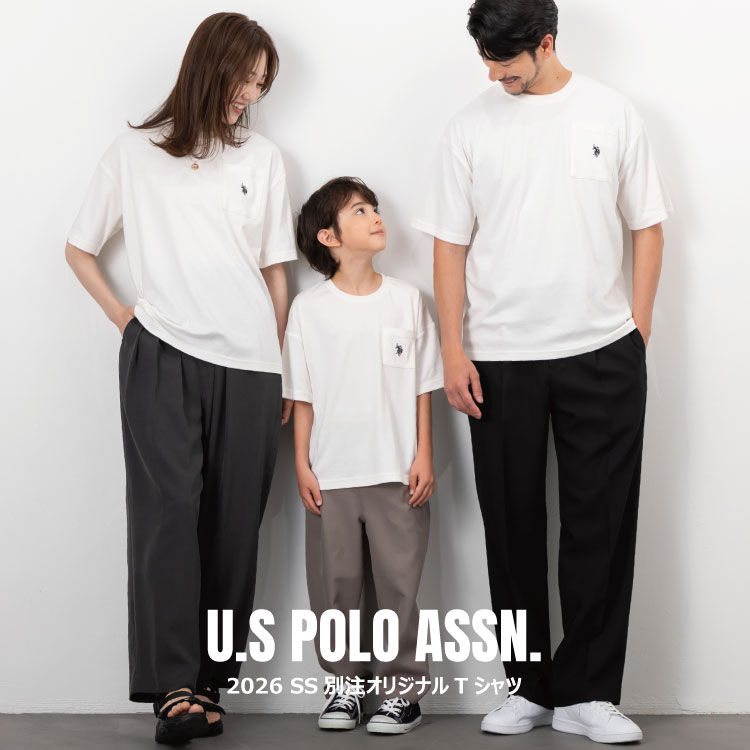 ROBE FAMILLE�i���[�u�t�@�~�[���j�̃V���b�v�j���[�X�u�e�q�Ŋy���ށ�U.S. POLO ASSN.�ʒ�T�V���c�v