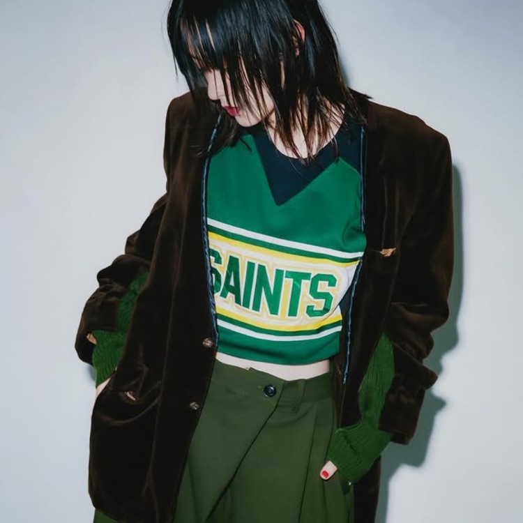 美品yuumi ARIAユウミアリア一点のみ！ビームス購入リメイクニットベスト 美品yuumi ARIAユウミアリア一点のみ！ビームス購入リメイクニットベスト