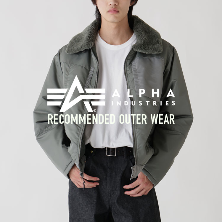Alpha Industries/アルファインダストリーズ/NYLON AVIATOR JACKET