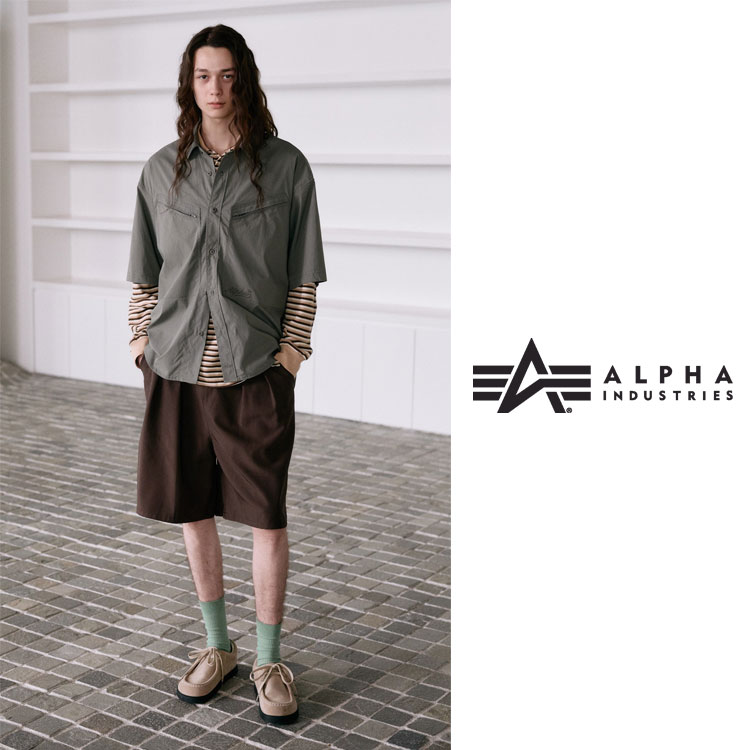 Alpha Industries�i�A���t�@�C���_�X�g���[�Y�j�̃V���b�v�j���[�X�uAlpha Industries 2026S/S COLLECTION�v