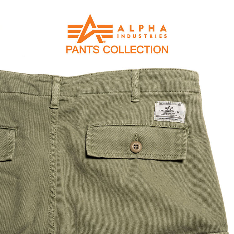 Alpha Industries�i�A���t�@�C���_�X�g���[�Y�j�̃V���b�v�j���[�X�uPANTS COLLECTION|Alpha Industries|�v