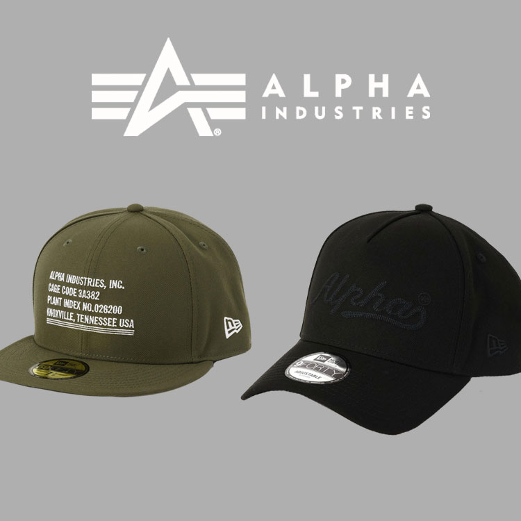Alpha Industries�i�A���t�@�C���_�X�g���[�Y�j�̃V���b�v�j���[�X�u���̉āA����ɂȂ�X�q�BAlpha Industries�̐V��R���N�V�����B|Alpha Industries|�v