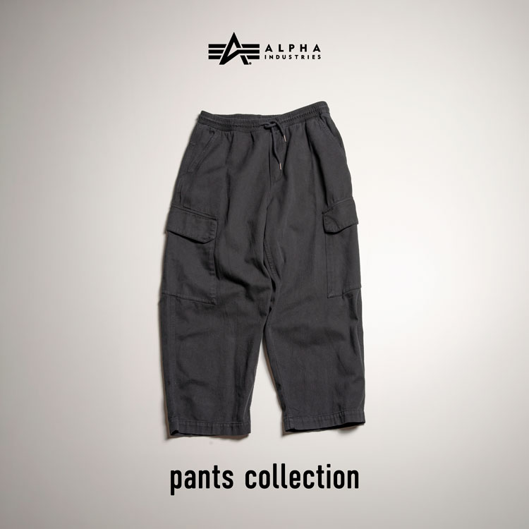 Alpha Industries�i�A���t�@�C���_�X�g���[�Y�j�̃V���b�v�j���[�X�uPANTS COLLECTION |Alpha Industries|�v