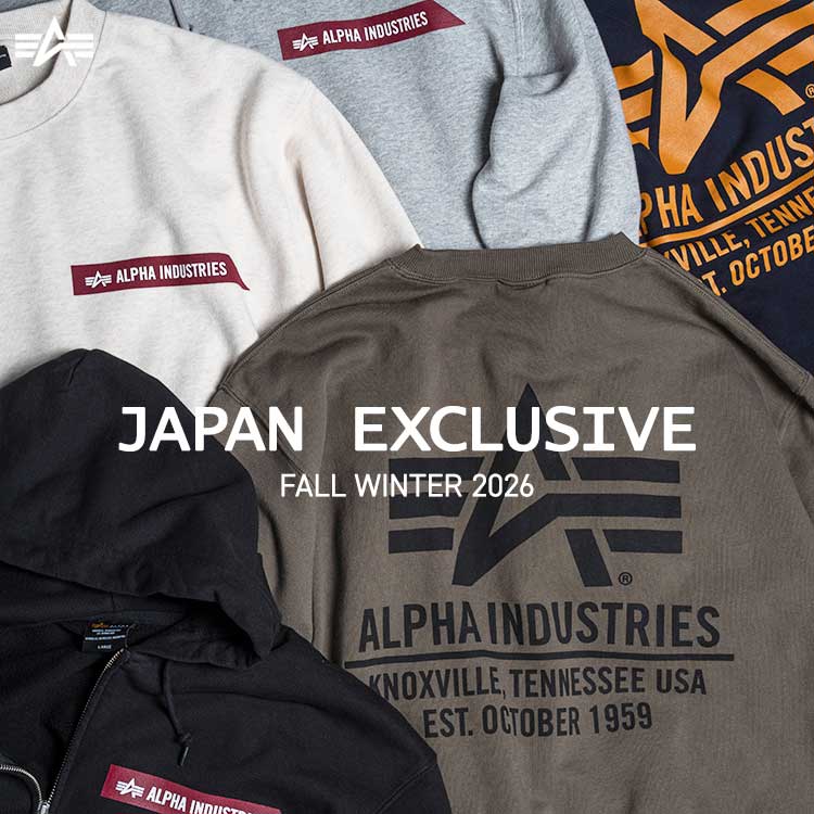 Alpha Industries｜アルファインダストリーズのトピックス「日本限定