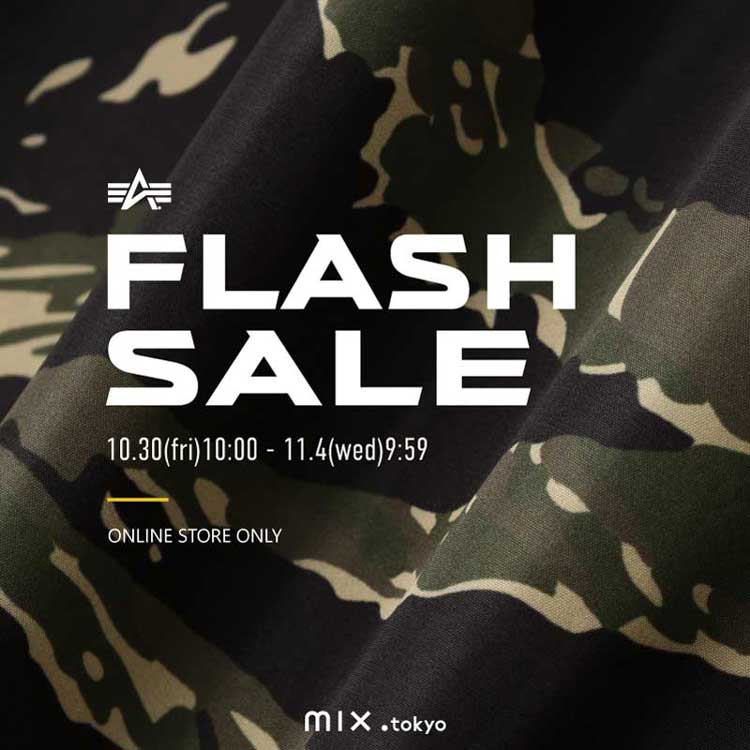 Alpha Industries�i�A���t�@�C���_�X�g���[�Y�j�̃V���b�v�j���[�X�u�yAlpha Industries�z FLASH SALE�J�ÁI�v