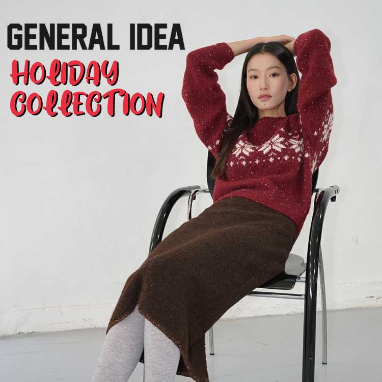 GENERAL IDEA�i�W�F�l�����A�C�f�B�A�j�̃V���b�v�j���[�X�u�yGENERAL IDEA�zHOLIDAY COLLECTION���c�v