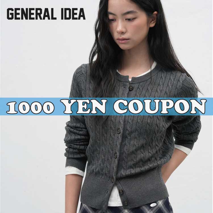 GENERAL IDEA�i�W�F�l�����A�C�f�B�A�j�̃V���b�v�j���[�X�u�yGENERAL IDEA�z1000�~�N�[�|���z�z���I�I�v