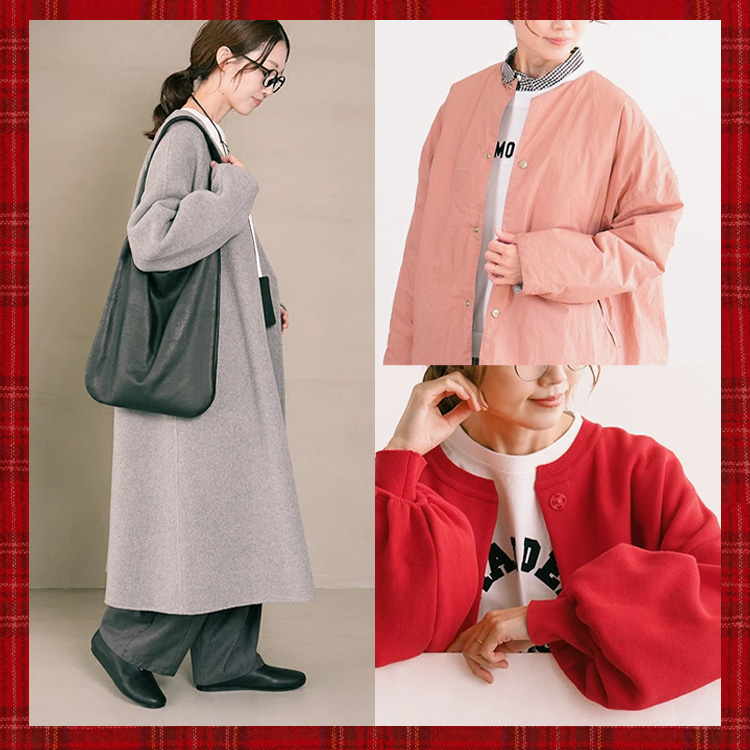 ウエハースニット ノーカラージャケット（ノーカラージャケット