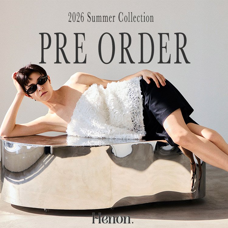 USAGI EDITION�i�E�T�M�G�f�B�V�����j�̃V���b�v�j���[�X�uHenon. 2026 Summer Collection PRE ORDER START�v