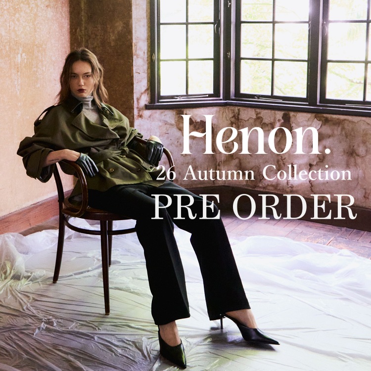USAGI EDITION�i�E�T�M�G�f�B�V�����j�̃V���b�v�j���[�X�uHenon. 2026 Autumn ��s�\��v
