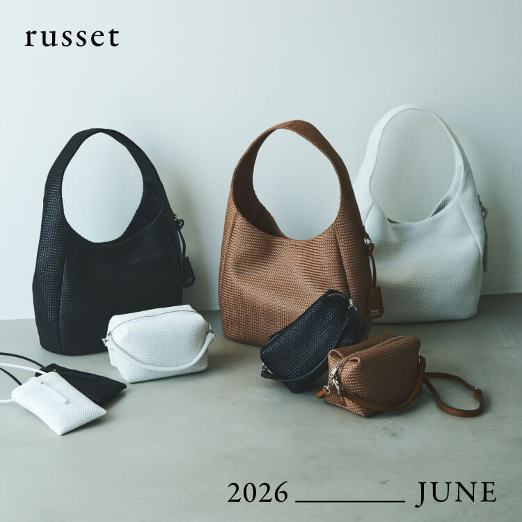 未使用　russet ラシット　バッグまとめ　2610 russet｜ラシットのトピックス「【6月】NEW RELEASE」 - ZOZOTOWN