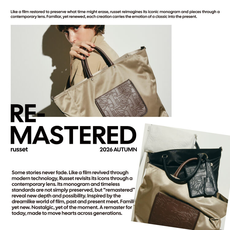 russet�i���V�b�g�j�̃V���b�v�j���[�X�u�yrusset�zAUTUMN COLLECTION 2026�v