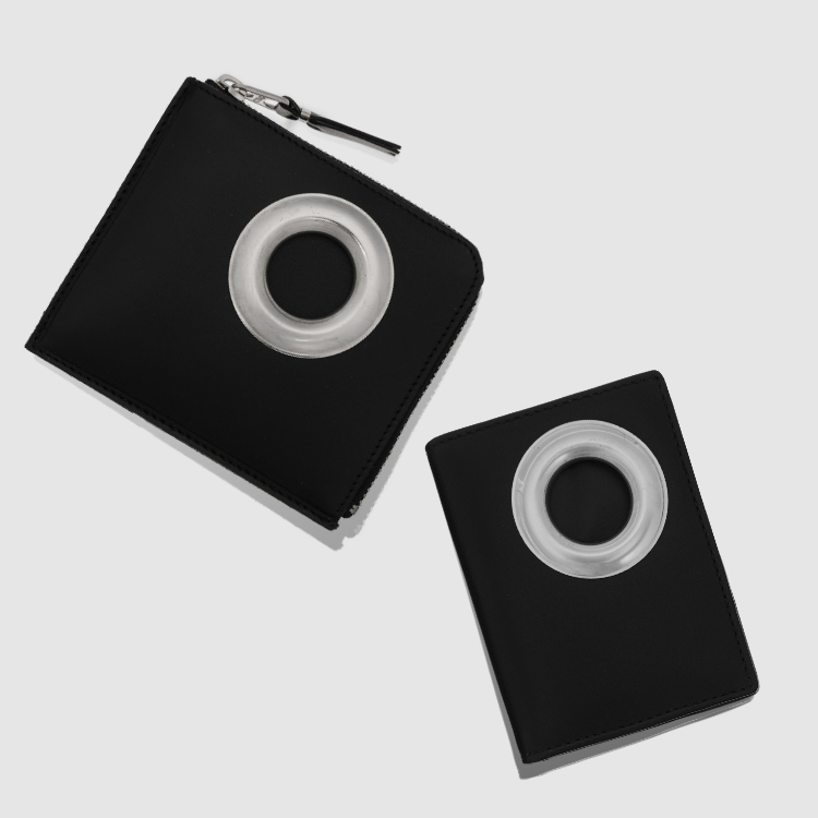 COMME des GARCONS POCKET�i�R���f�M�����\�� �|�P�b�g�j�̃V���b�v�j���[�X�u�\�� �wWALLET SILVER EYELET�x�v