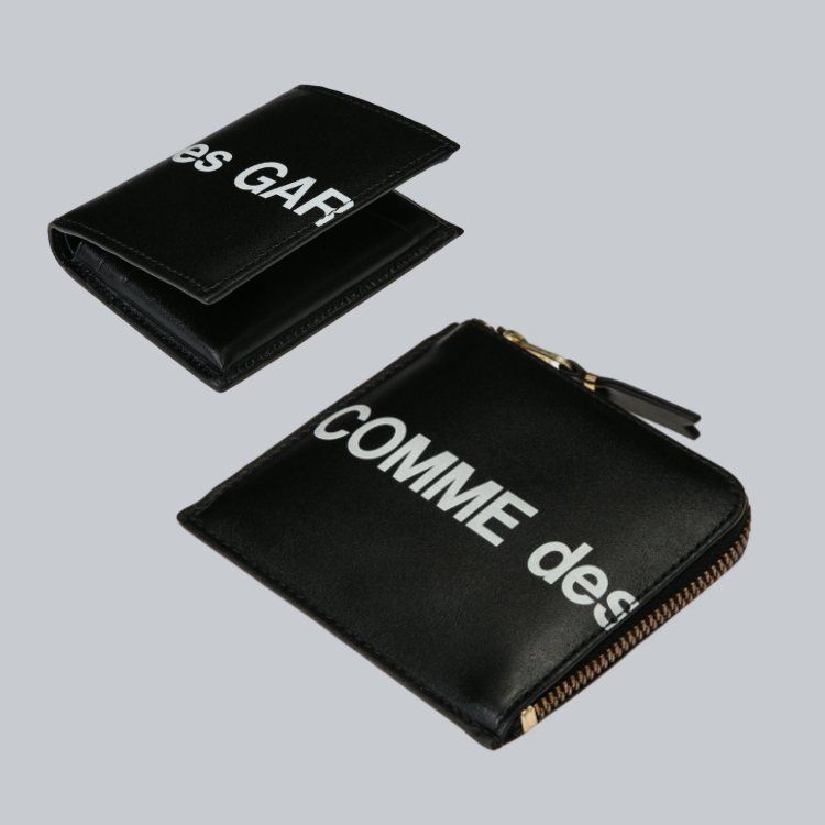 COMME des GARÇONS Huge Logo Wallet 箱付き 黒 COMME des GARCONS POCKET｜コムデギャルソン ポケットのトピックス