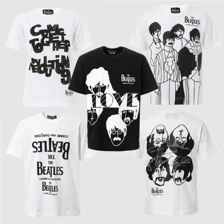 COMME des GARCONS POCKET�i�R���f�M�����\�� �|�P�b�g�j�̃V���b�v�j���[�X�u�wTHE BEATLES COMME des GARCONS�x�O���t�B�b�NT�V���c�v