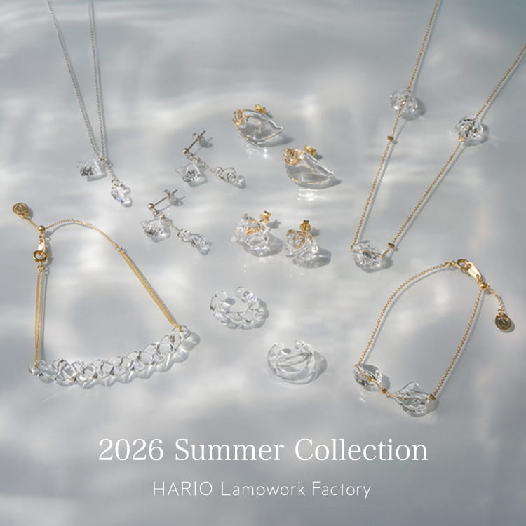 HARIO Lampwork Factory�i�n���I�����v���[�N�t�@�N�g���[�j�̃V���b�v�j���[�X�u2026 Summer Collection �����v
