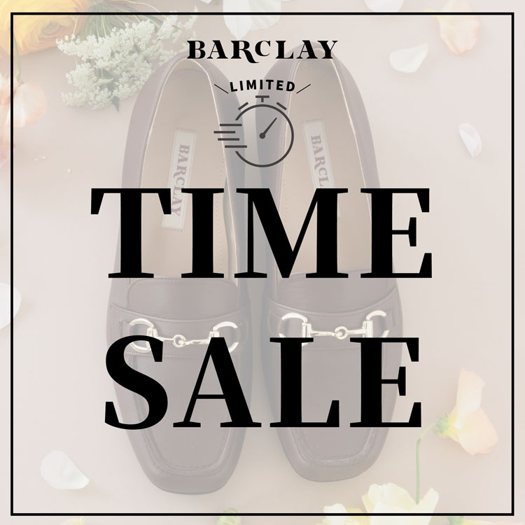 BARCLAY�i�o�[�N���[�j�̃V���b�v�j���[�X�u�yBARCLAY�z�V��A�C�e�����ΏہITIME SALE�J�Ò��I�I�v