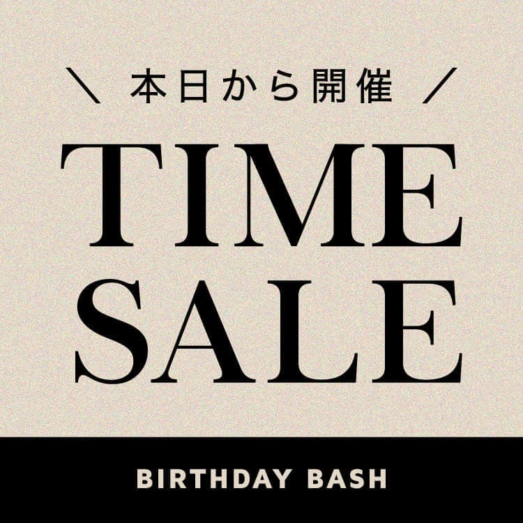 BIRTHDAY BASH�i�o�[�X�f�C�o�b�V���j�̃V���b�v�j���[�X�u9��‼︎�y�H���ǉ��z�����ȃ^�C���Z�[���X�^�[�g♡ �v