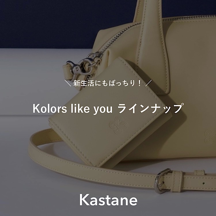 新色追加/Kolors like you】oval parts multi case（財布）｜Kastane