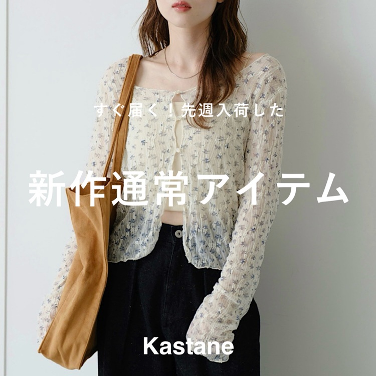 KastaneiJX^lj̃Vbvj[XuyNEW ARRIVALz͂IVʏACev