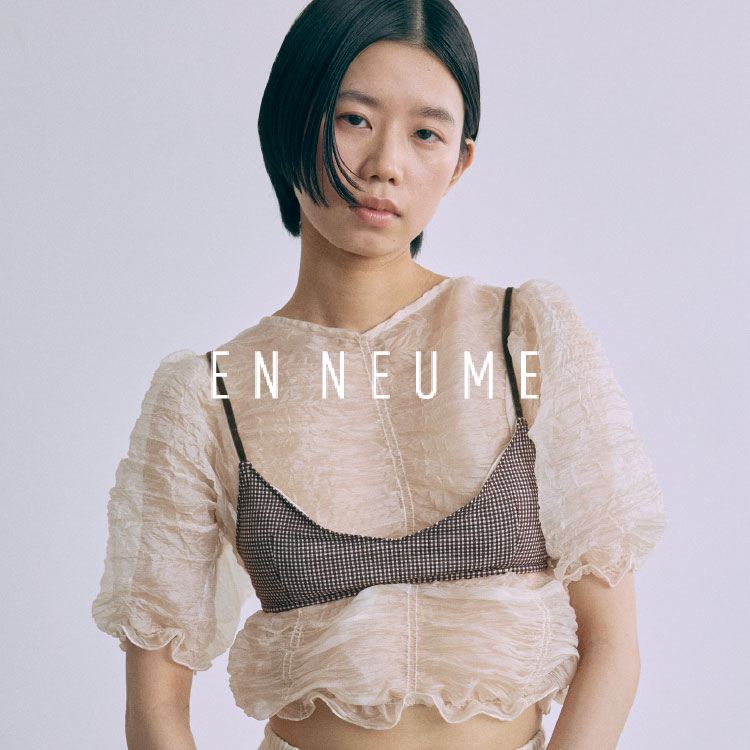 Slub Mesh Knit Tank（ニット/セーター）｜EN NEUME（エンノイム）の