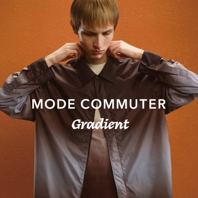 MODE COMMUTER�i���[�h�R�~���[�^�[�j�̃V���b�v�j���[�X�u�O���f�[�V�����{�e�b�N�f�ށv