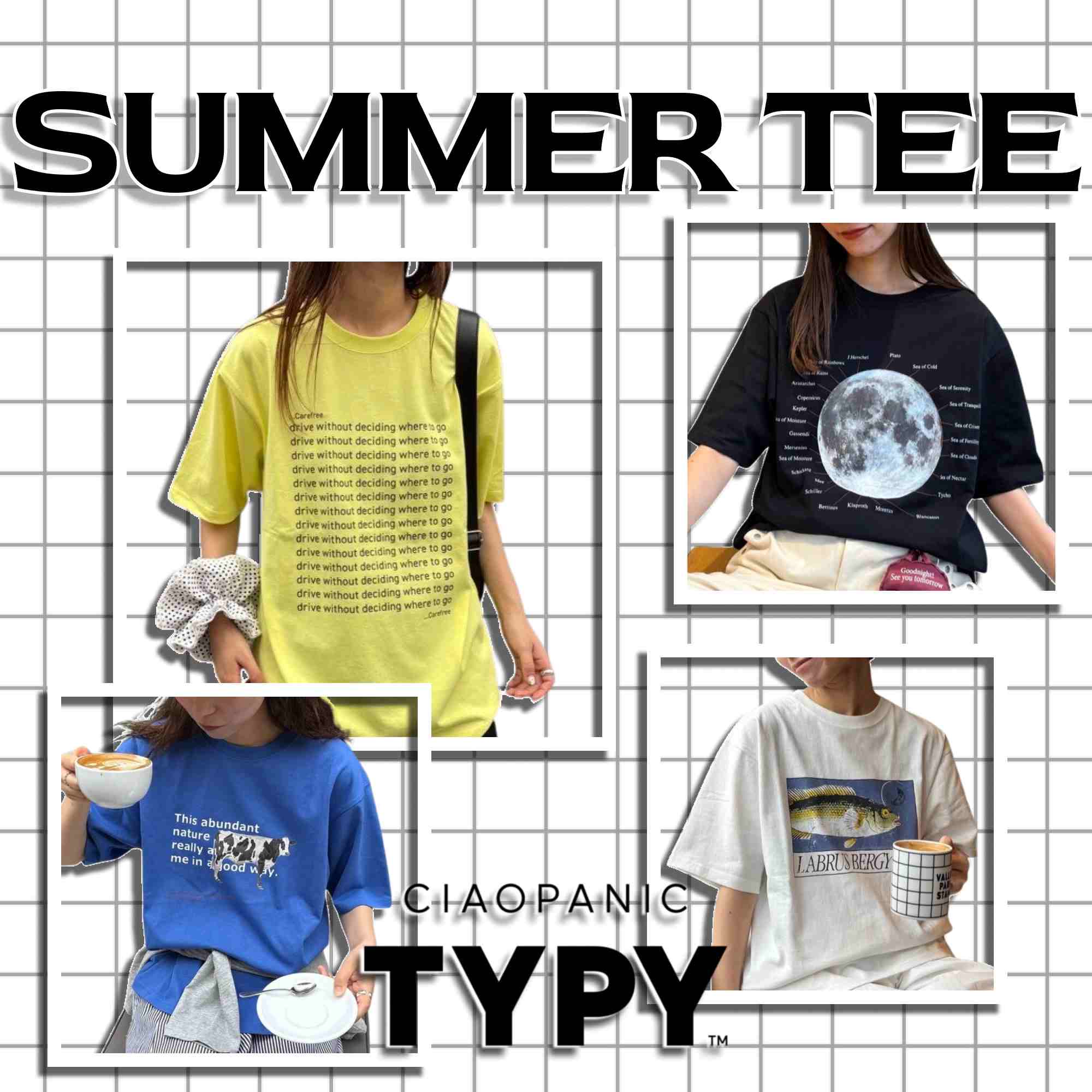 CIAOPANIC TYPYi`IpjbNeBs[j̃Vbvj[Xu1ŃT}ɂȂISUMMER TEEIv