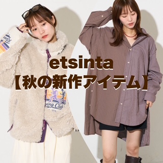 セール】【etsinta】キルティング切替ファーフーディー（モッズコート