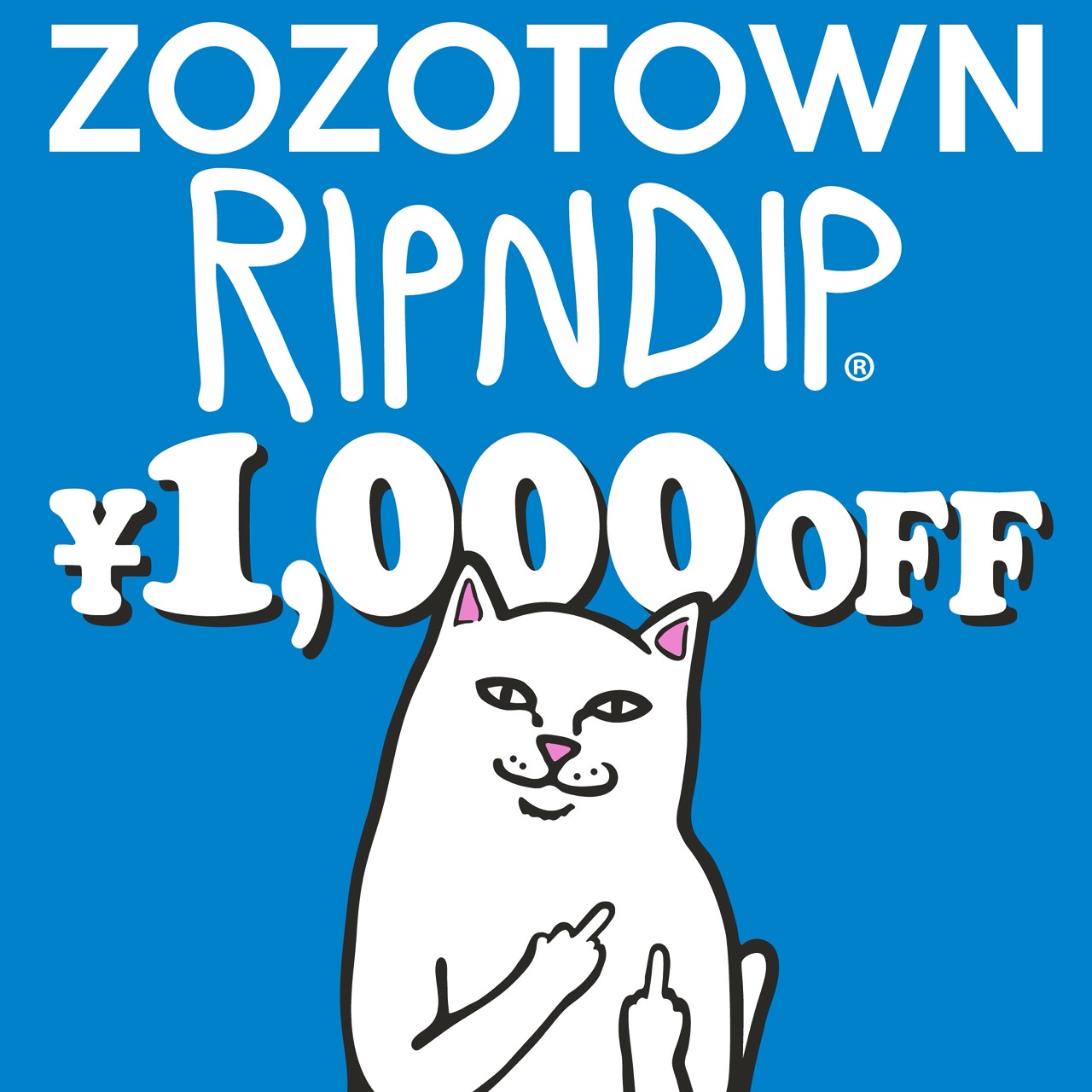 RIPNDIP�i���b�v���f�B�b�v�j�̃V���b�v�j���[�X�u�{��23��59���܂�1,000�~OFF���ʃN�[�|���z�z���v