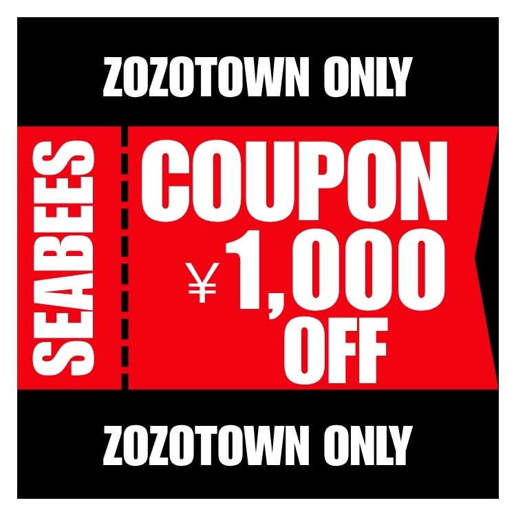 SEABEES�i�V�[�r�[�Y�j�̃V���b�v�j���[�X�u[Weekend Coupon] SEABEES�v