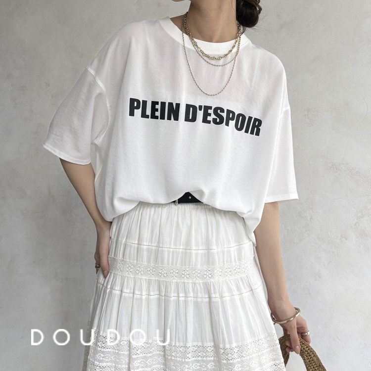 DouDou�i�h�D�h�D�j�̃V���b�v�j���[�X�u�yDOUDOU�zTEE�V���c���C�N�ɒ����邫�ꂢ�߃��S�A�C�e���I �v