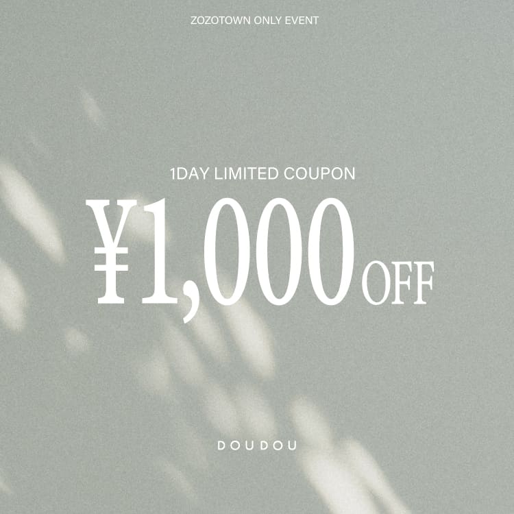 DouDou�i�h�D�h�D�j�̃V���b�v�j���[�X�u�yDOUDOU�z�y�{���I\1,000�N�[�|���z�z���z �v
