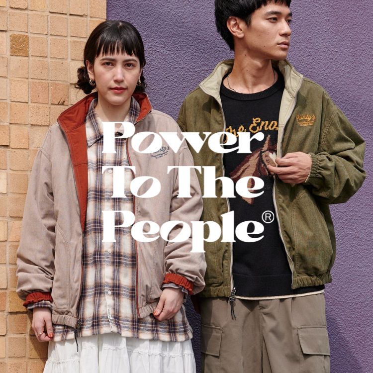 Ha-Li-C STORE�i�n���b�N�X�g�A�j�̃V���b�v�j���[�X�u���戵�u�����h�ЉPOWER TO THE PEOPLE�v