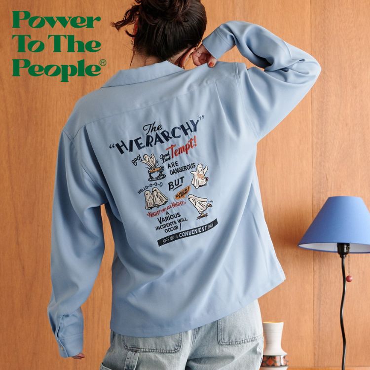 Ha-Li-C STORE�i�n���b�N�X�g�A�j�̃V���b�v�j���[�X�u����l��I�΂Ȃ��A��Ƃ�̂���T�C�Y�� ��POWER TO THE PEOPLE���v