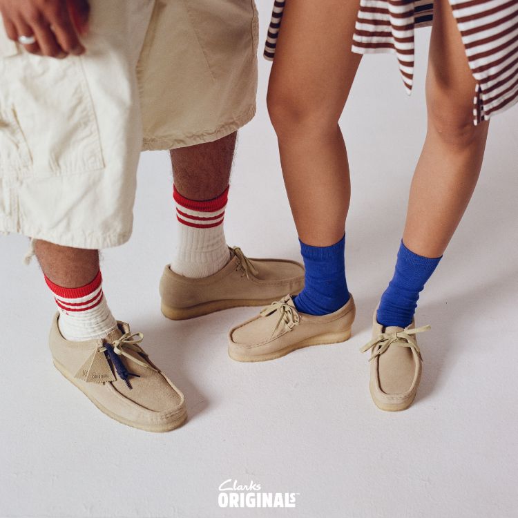 Clarks Originals�i�N���[�N�X �I���W�i���Y�j�̃V���b�v�j���[�X�u�y�N���[�N�X �I���W�i���Y�z�{��10/7�I�[�v���I�J�X�L�O3,000�~�N�[�|���b���Wallabee�ɒ��� �v