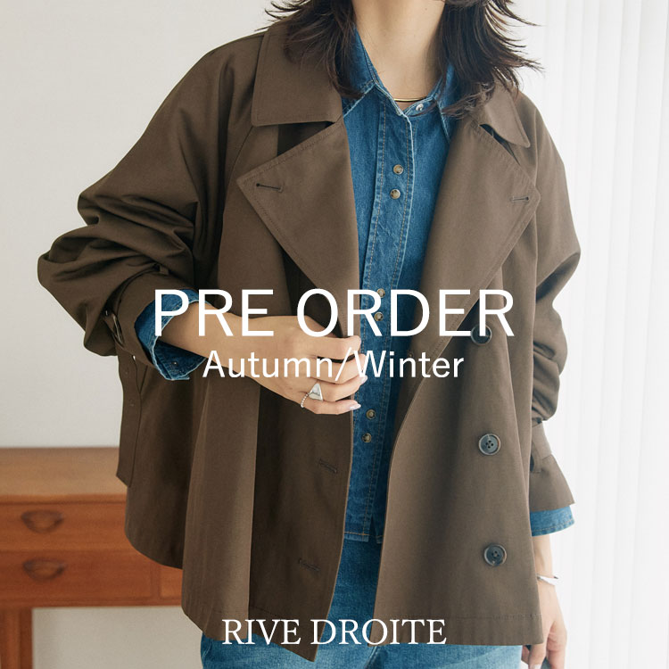 RIVE DROITE�i�����h�����j�̃V���b�v�j���[�X�u�yPRE ORDER�z�V��A�C�e�����\��X�^�[�g�I�v