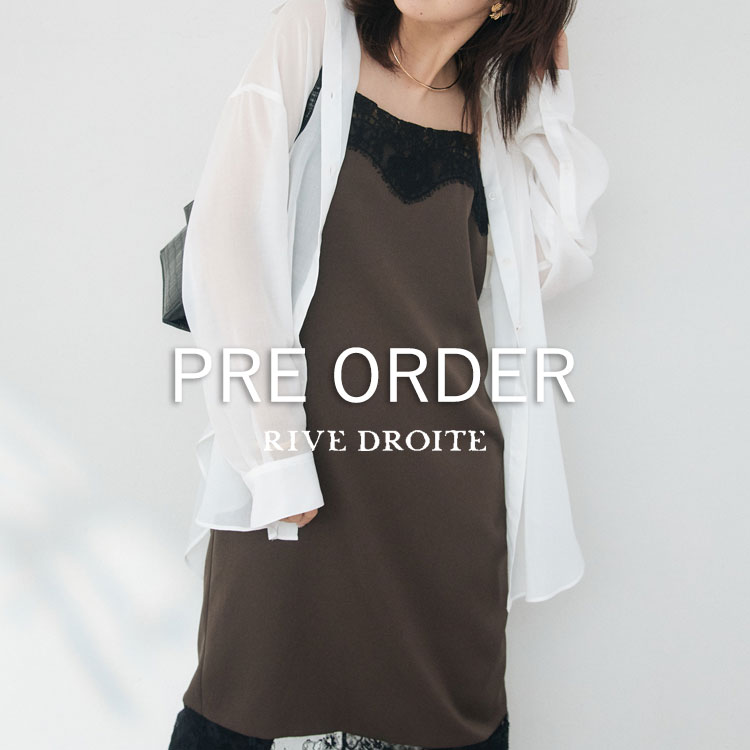 RIVE DROITE�i�����h�����j�̃V���b�v�j���[�X�u�yPRE ORDER�z�V��A�C�e�����\��X�^�[�g�I�v