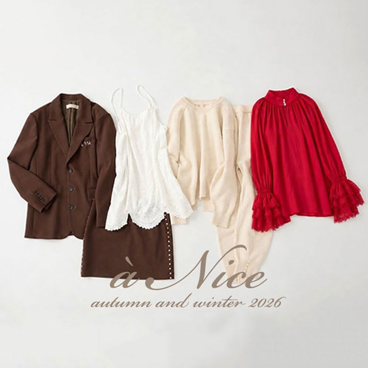 RIVE DROITE�i�����h�����j�̃V���b�v�j���[�X�u�yà Nice �i�A �E�j�[�X�j�z 2026AW COLLECTION���o��v