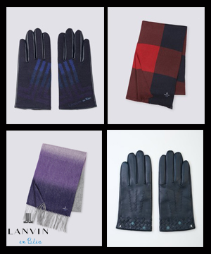 Lanvin En Bleu Men ランバン オン ブルー メンのトピックス 新作のマフラー グローブ冬アイテム入荷 Zozotown