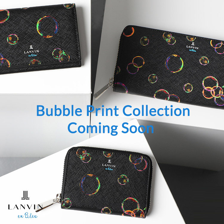 Lanvin En Bleu Men ランバン オン ブルー メンのトピックス まもなく入荷 バブルプリントコレクション Zozotown