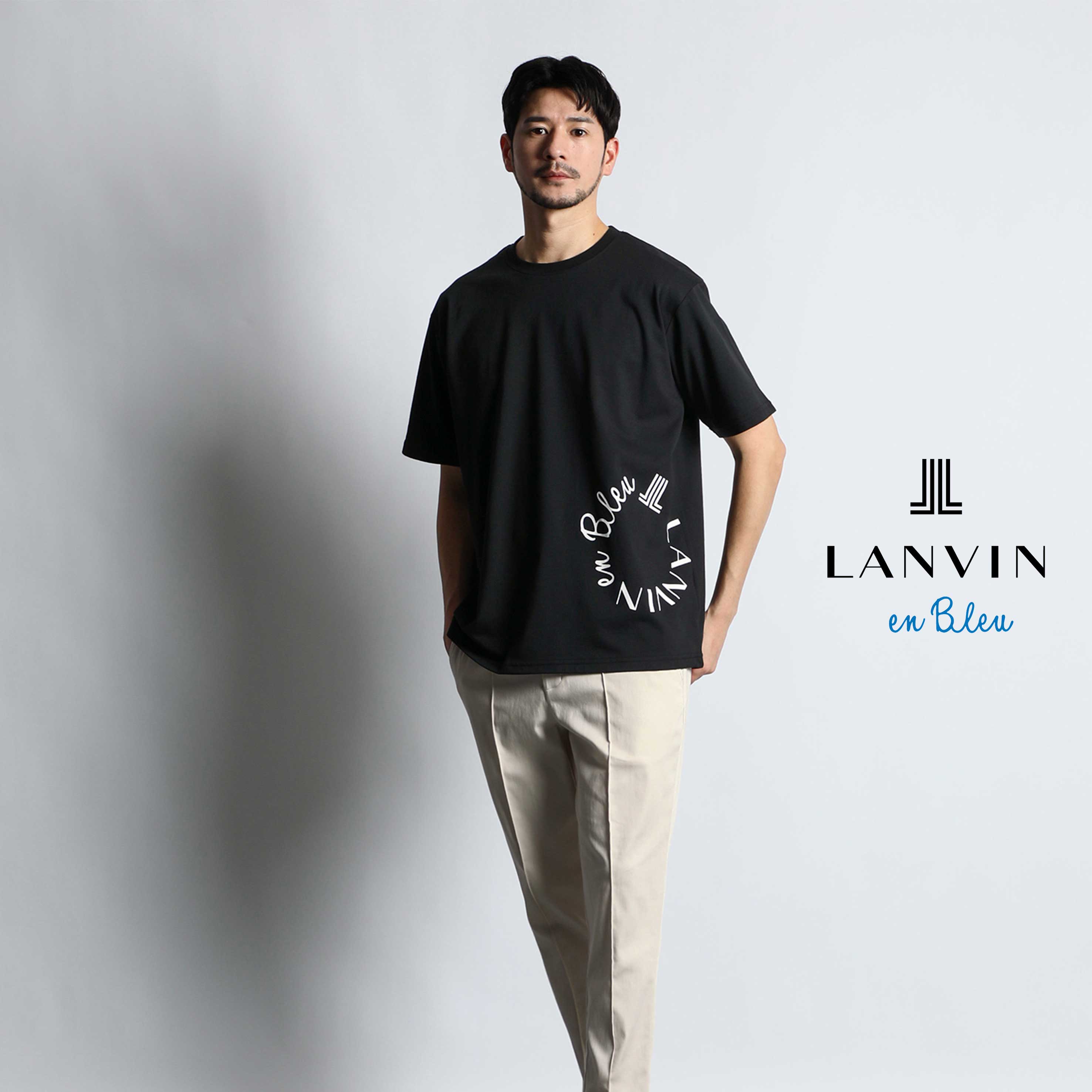 LANVIN en Bleu MENio I u[ j̃Vbvj[XuyPICK UPzl̉ĂɉfAVGbgR[fv