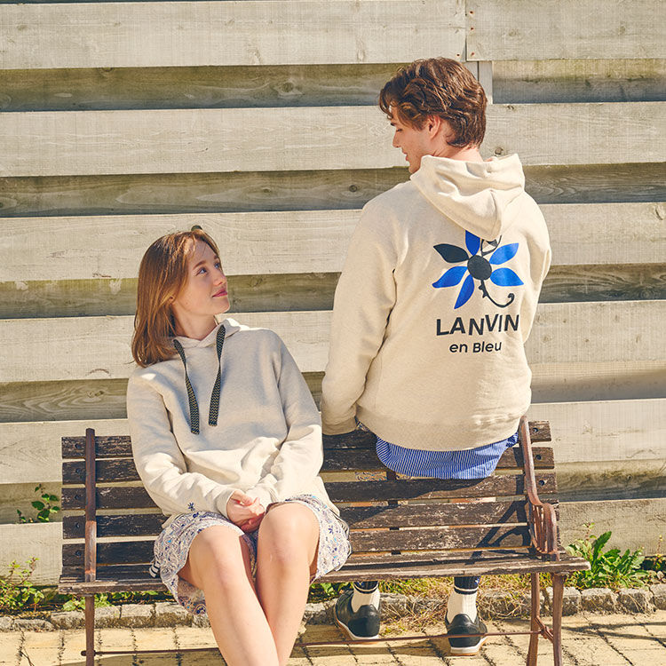 LANVIN en Bleu MENio I u[ j̃Vbvj[Xuyő70OFFzꂩgXEFbgނiɁv