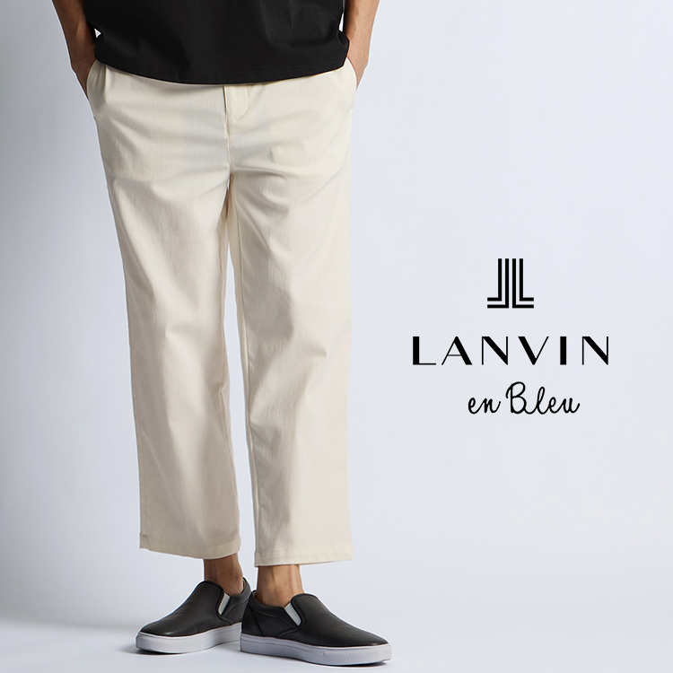 LANVIN en Bleu MEN�i�����o�� �I�� �u���[ �����j�̃V���b�v�j���[�X�u�yPICK UP�z���L�k�I�X�g���X�t���[�p���c�V���[�Y�����Љ�v